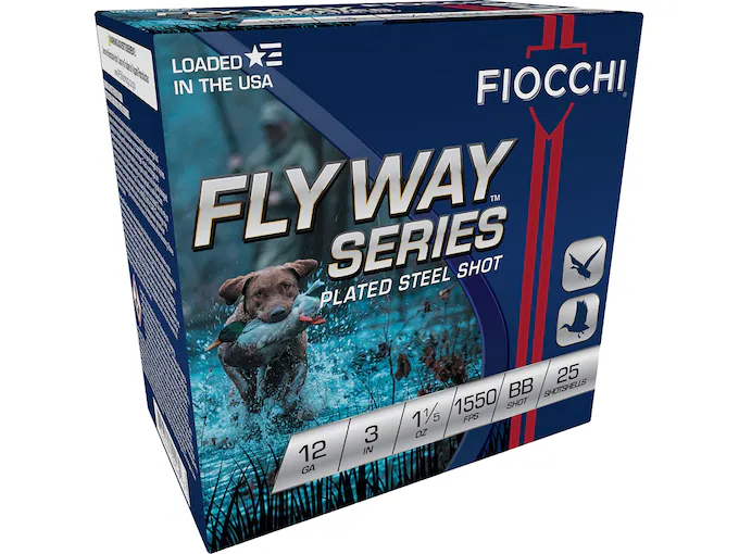 Real Fiocchi 34 Speed Steel 12 Gauge Steel Ammo