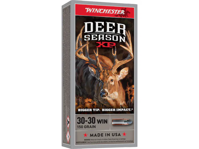 Real Winchester Deer Season XP 30-30 Winchester Ammo 150 Grain Winchester Extreme Point Polymer Tip 200rounds15