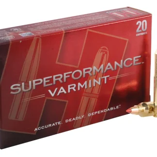 Hornady Superformance Varmint 204 Ruger Ammo 40 Grain Hornady V-Max Polymer Tip 500rounds - Best Price