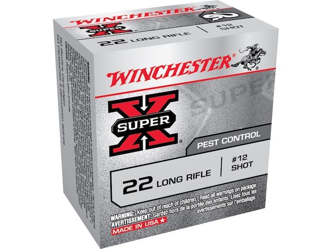 Winchester Super X 22LR Ammo 25 Grain Lead Shot Direct