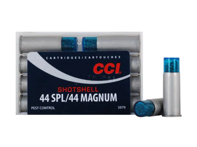 In Stock: CCI Shotshell 44 Special Ammo 140 Grain Lead Shot 200 rounds