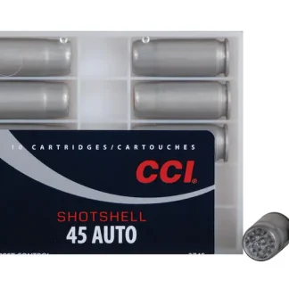 Authentic CCI Shotshell 45 ACP Ammo 120 Grain Lead Shot 200 rounds