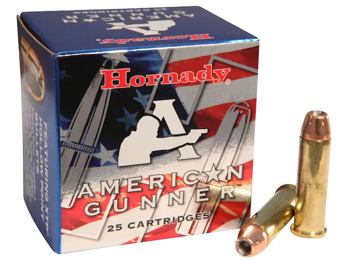Real Hornady American Gunner 357 Magnum Ammo 125 Grain Hornady XTP Jacketed Hollow Point Box of 500